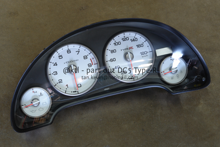  TYPER gauge cluster Compatible only with 20052006 Acura RSX All 