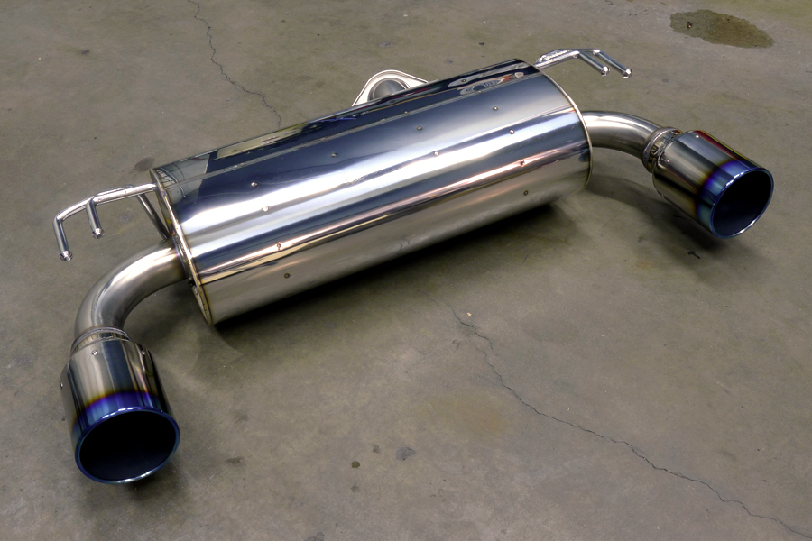 hks legamax premium exhaust evo x mr