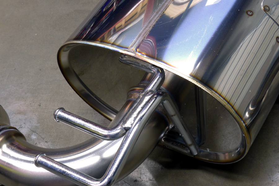 hks legamax premium exhaust evo x mr